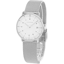 JUNGHANS ユンハンス　ホワイト 腕時計(クォーツ) 047 4355 マックス・ビル クオーツ｜Max Bil（マックス・ビル）｜JUNGHANS